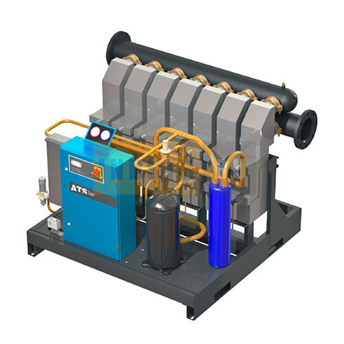 Рефрижераторный осушитель воздуха c водяным охлаждением ATS серии DGO модель DGO 12000 WC DGO.12000.W.2T.00.00