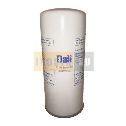 Сепаратор (маслоотделитель) DALI для компрессоров мощностью 11 кВт, 15 кВт LB040110260 (LB11102/2, 537704-01010)