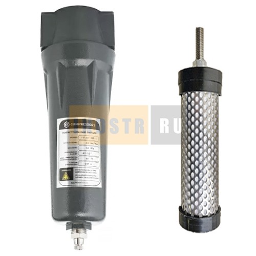 Магистральный фильтр высокого давления основной очистки (40 бар) ET серии P модель 070-40 P (1 мкм, 0.1 мг/м³)