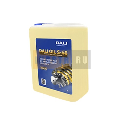 Полусинтетическое масло для винтовых компрессоров DALI-OIL S-46 - 5 литров
