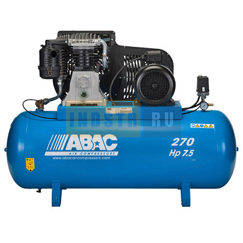 Поршневой масляный компрессор с ременным приводом ABAC B6000/270 СТ7,5 62XV801KQA072 (4116020436)
