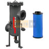 Магистральный фланцевый фильтр для сжатого воздуха DALGAKIRAN серии F модель 19200 MX (1 мкр/0.5 мг/м³) 11011970