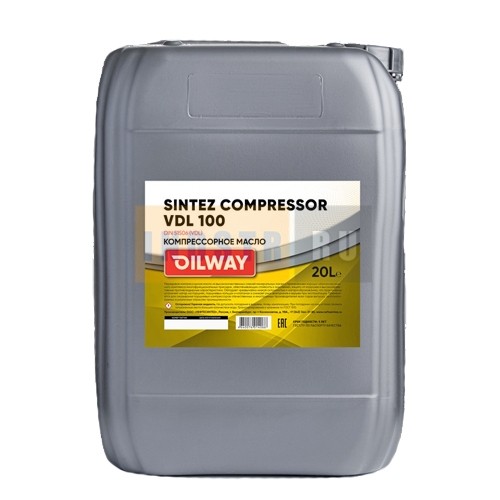 Масло Oilway Sintez Compressor VDL 100 - 20 литров (4640076014066)