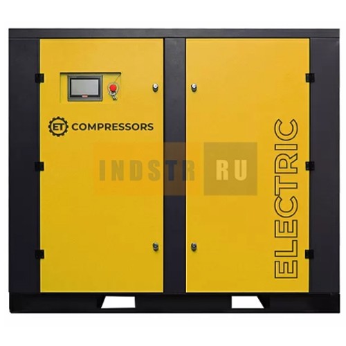 Двухступенчатый винтовой компрессор с прямым приводом и частотным преобразователем на постоянных магнитах ET-Compressors SL 110 DS VS PM (IP55) 10 бар