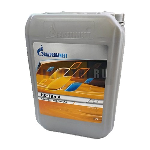 Минеральное масло для поршневых компрессоров Gazpromneft КС-19п А 2389906853 - 10 литров