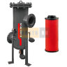 Магистральный фланцевый фильтр для сжатого воздуха DALGAKIRAN серии F модель 9600 MY (0.01 мкр/0.01 мг/м³)